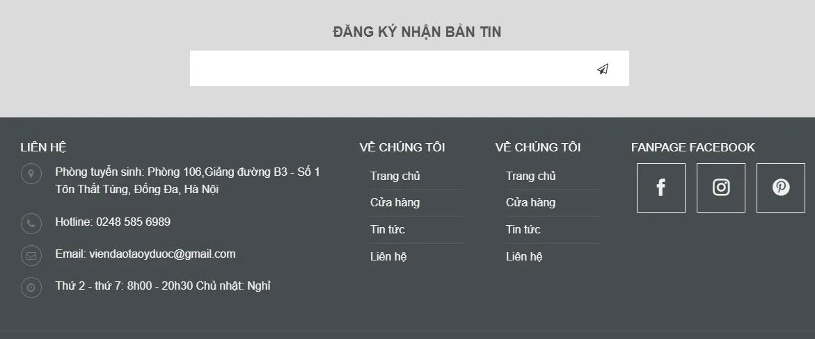 Thiết Kế Website Bán Đồ Trang Trí MA-481