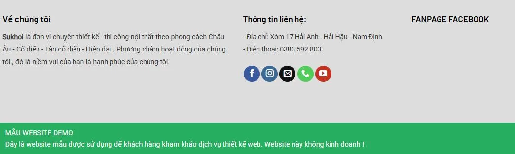 Thiết Kế Website Bán Nội Thất MA-562
