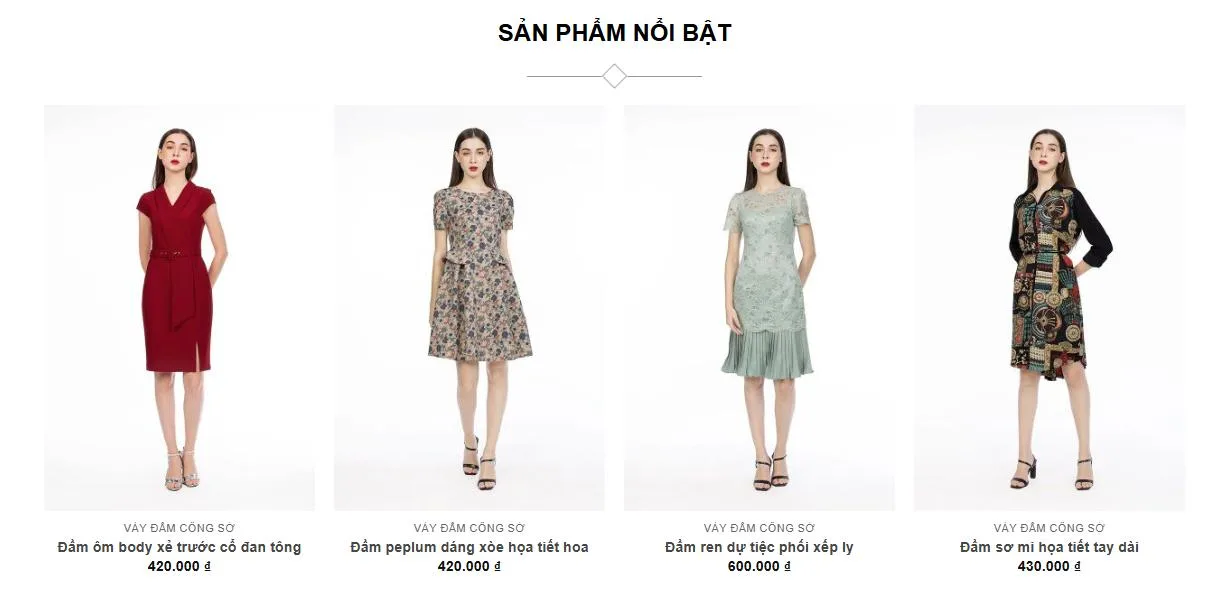 Thiết Kế Website Bán Thời Trang Nữ MA-525