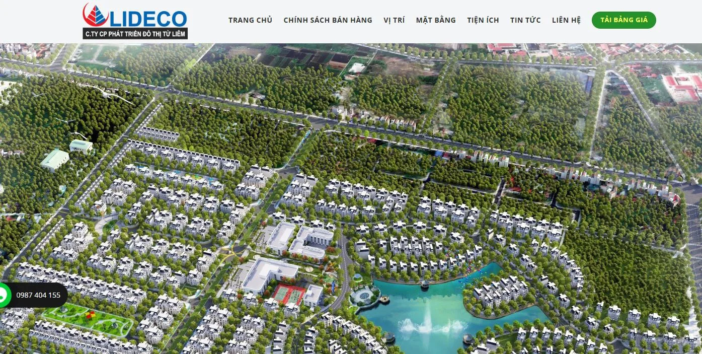 Thiết Kế Website Bất Động Sản MA-477