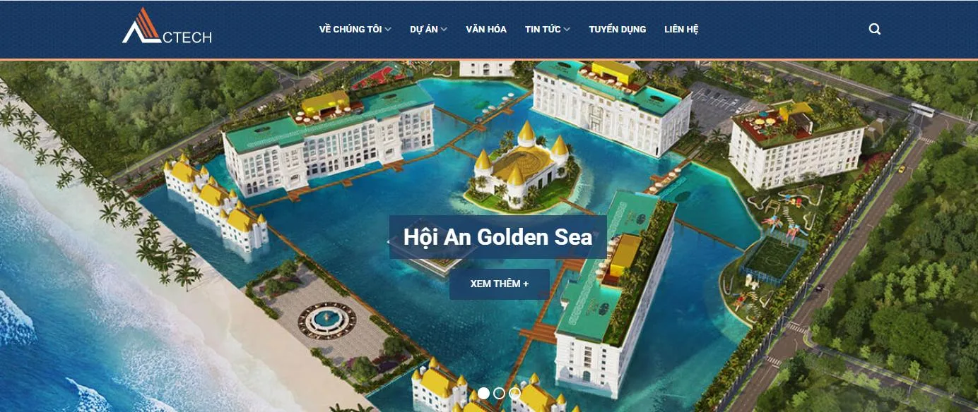 Thiết Kế Website Bất Động Sản MA-533