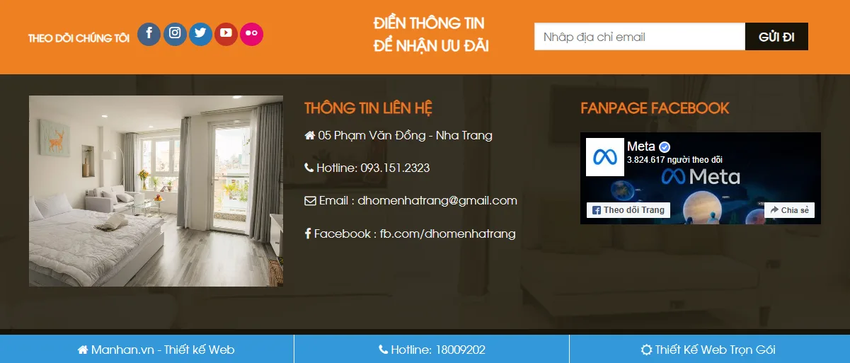 Thiết Kế Website Bất Động Sản MA-548