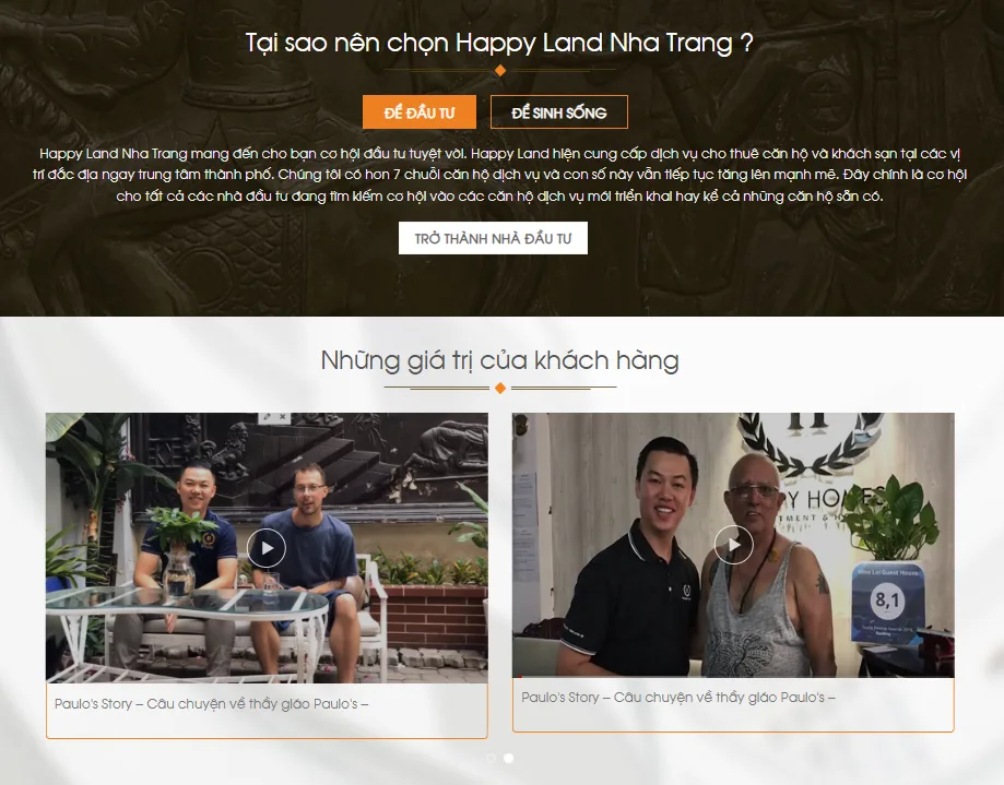 Thiết Kế Website Bất Động Sản MA-548