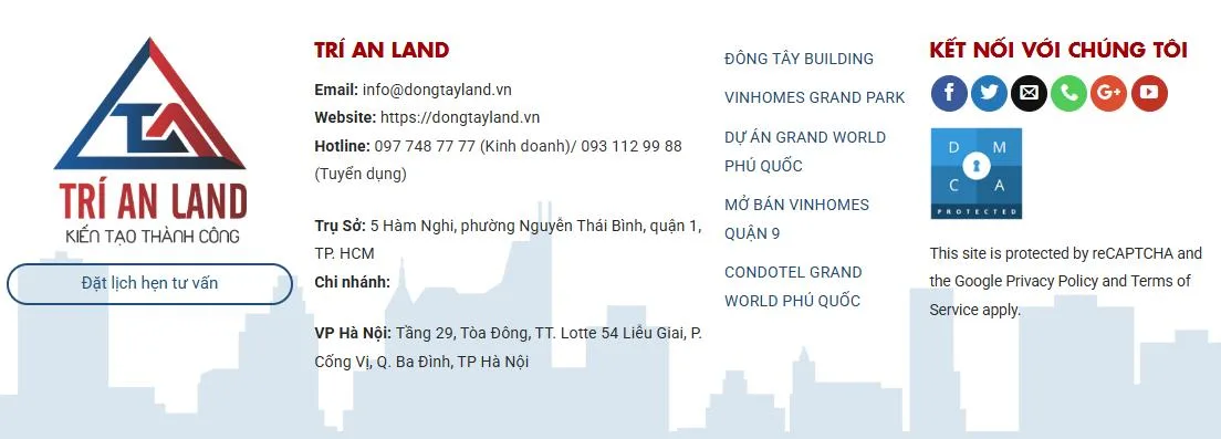 Thiết Kế Website Bất Động Sản MA-578