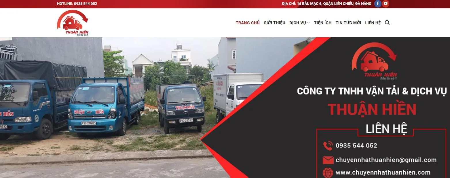 Thiết Kế Website Chuyển Nhà MA-532