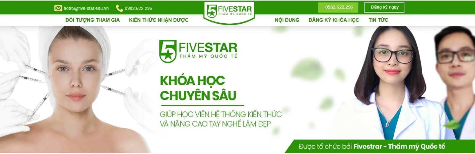 Thiết Kế Website Làm Đẹp MA-503