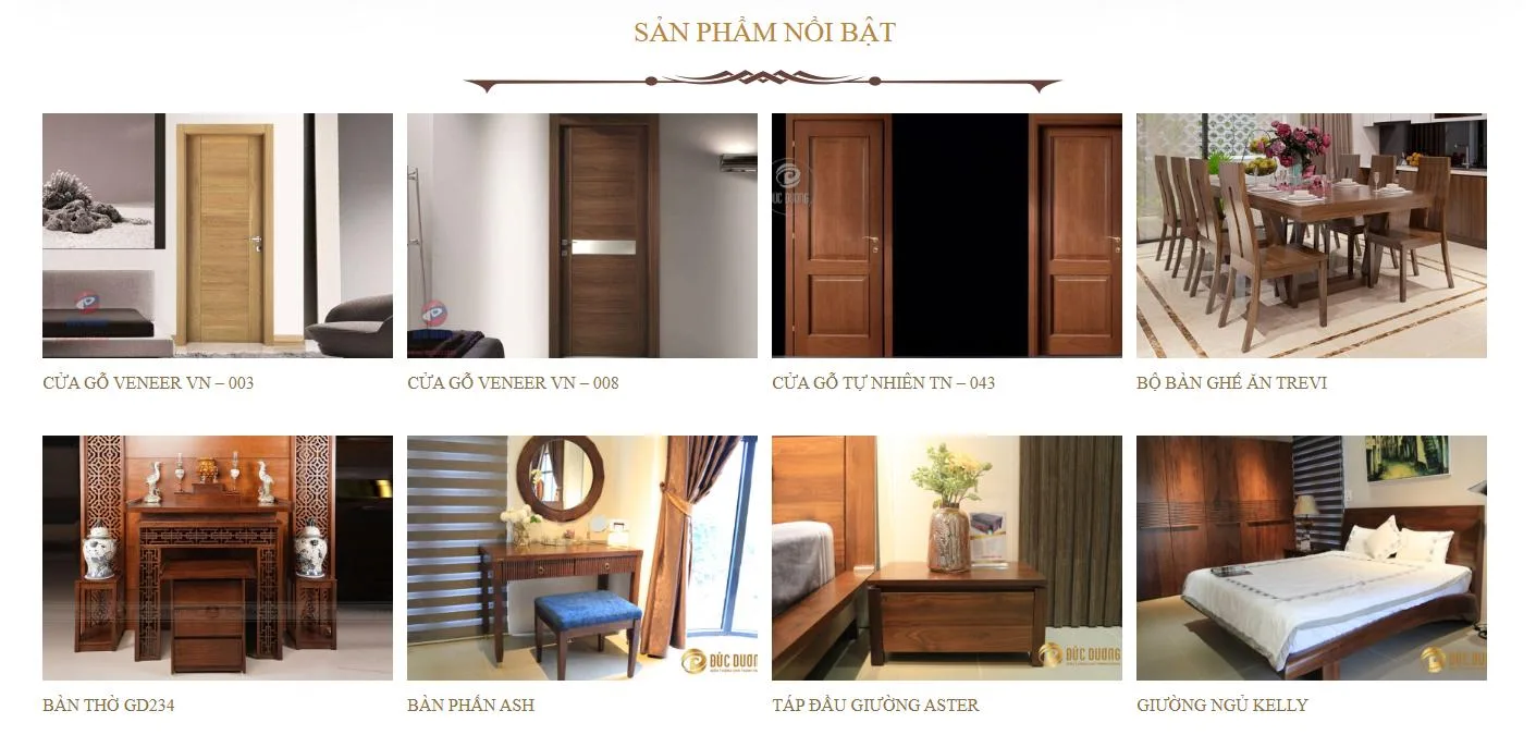 Thiết Kế Website Nội Thất MA-582