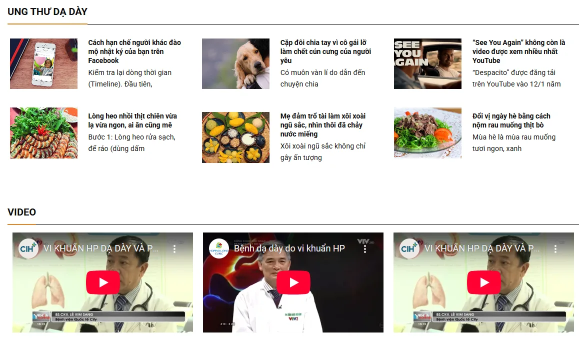 Thiết Kế Website Tin Tức MA-598