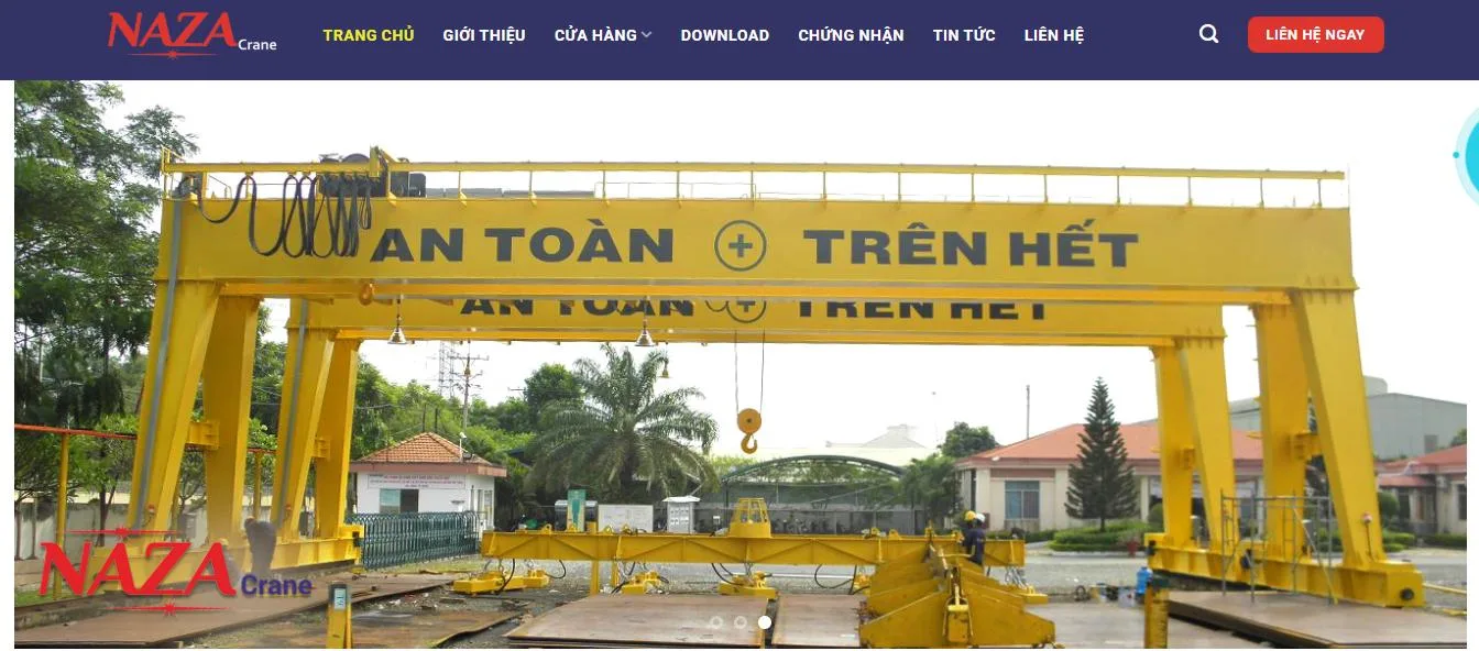Thiết Kế Website Xây Dựng MA-558