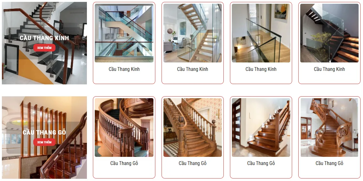 Thiết Kế Website Cầu Thang MA-662