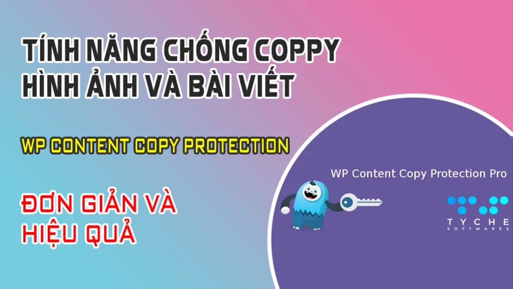 Tính Năng Chống Coppy Hình Ảnh Và Bài Viết