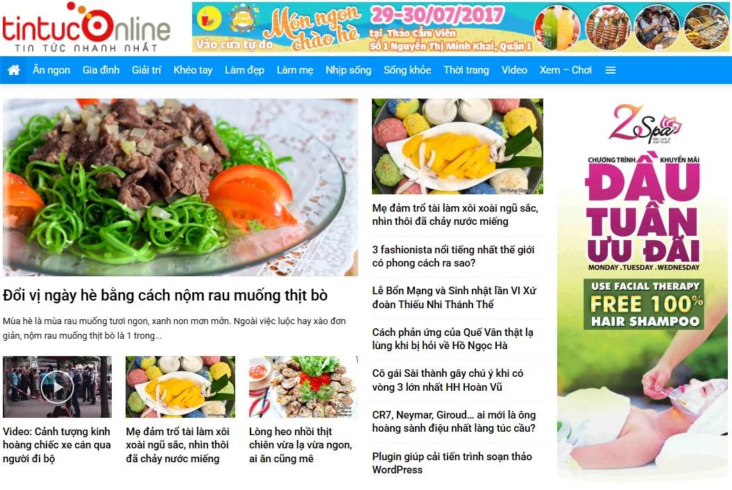 Thiết Kế Website Tin Tức, Bài Viết Blog MA-668