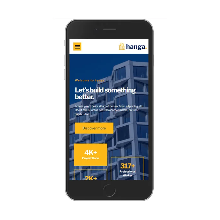 Dịch vụ thiết kế web xây dựng
