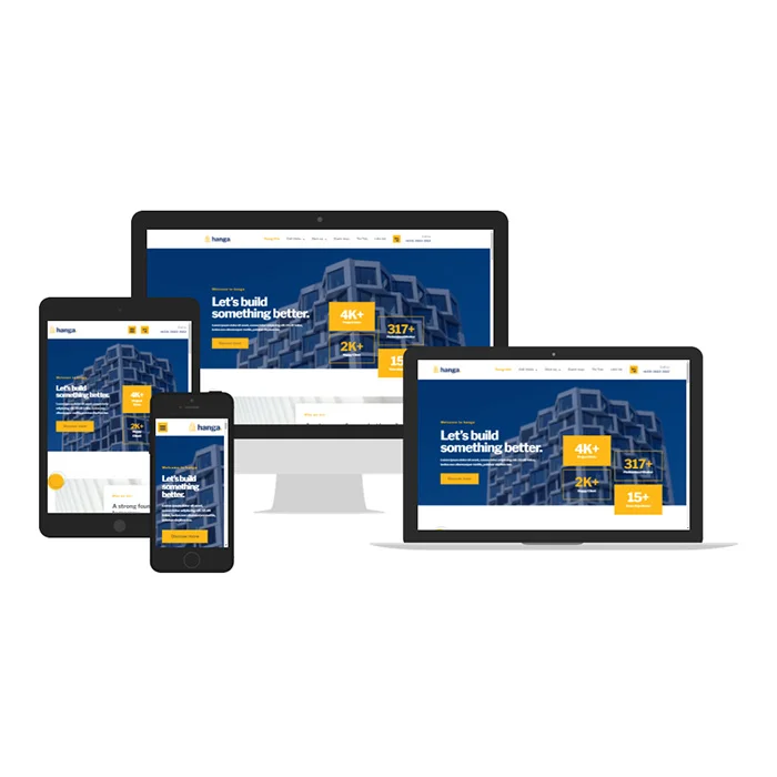 Dịch vụ thiết kế web xây dựng