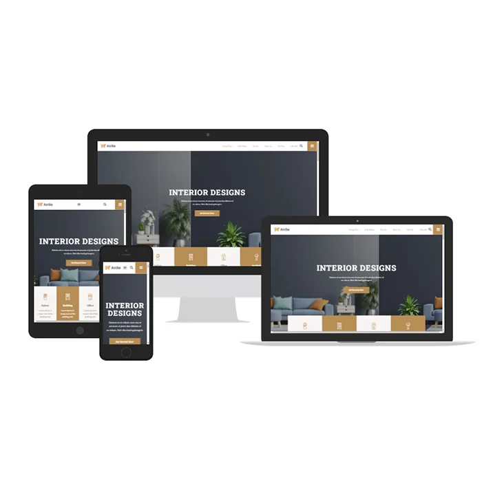 Mẫu website bán đồ nội thất chuẩn SEO