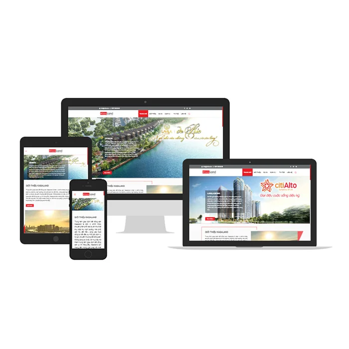 Thiết Kế Website Bất Động Sản MA-676