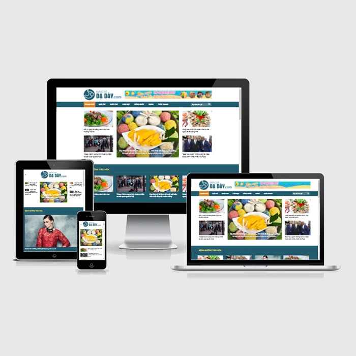 Thiết kế trang website tin tức