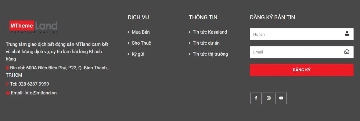 Thiết Kế Website Bất Động Sản MA-676
