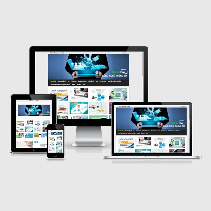 Thiết kế website dịch vụ viễn thông