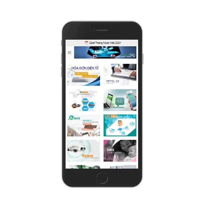 Thiết kế website dịch vụ viễn thông