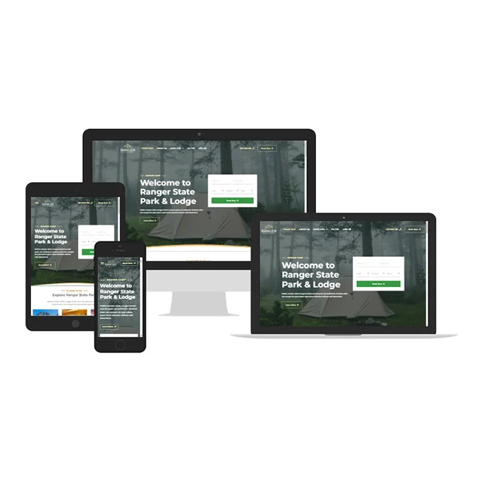 Thiết kế website du lịch cắm trại