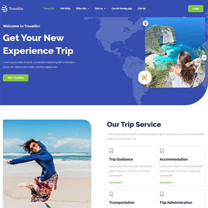 Thiết Kế Website Du Lịch, Tour Du Lịch Chuẩn SEO