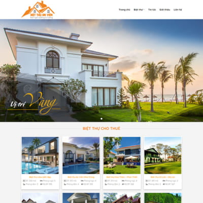 Thiết kế website kinh doanh bất động sản