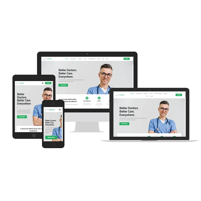 Thiết kế website phòng khám