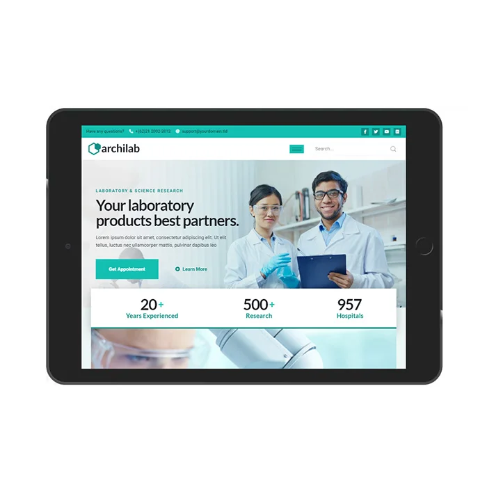 Thiết kế website phòng LAD