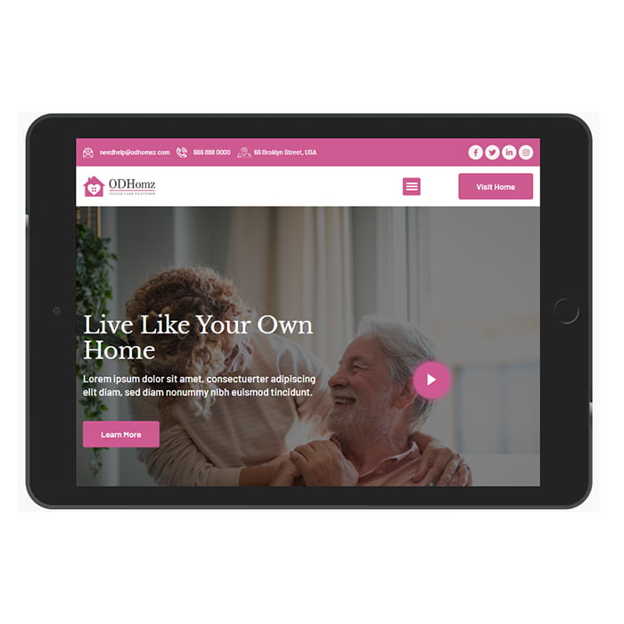 Website chăm sóc sức khỏe người cao tuổi