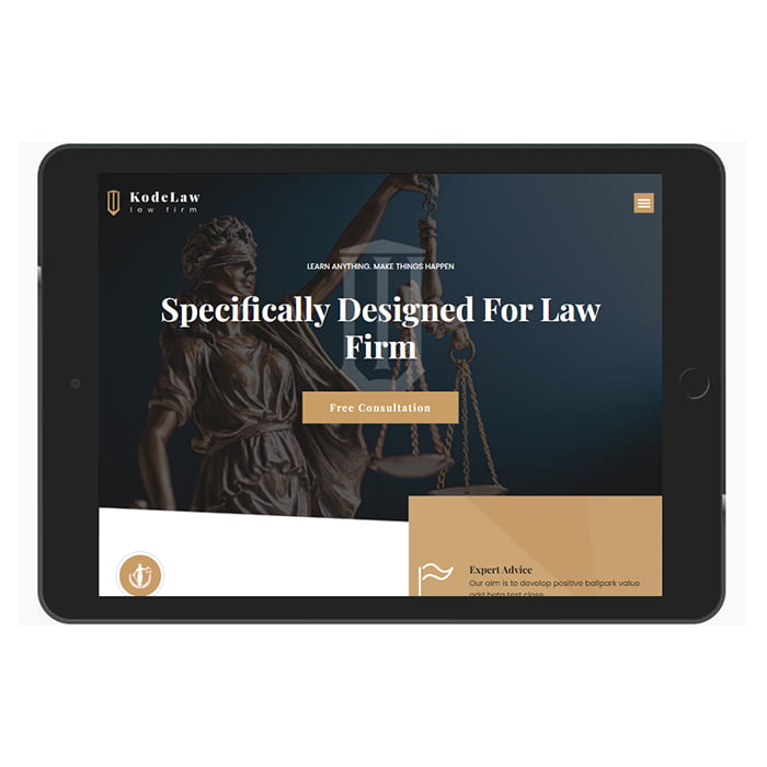 Website giới thiệu công ty luật