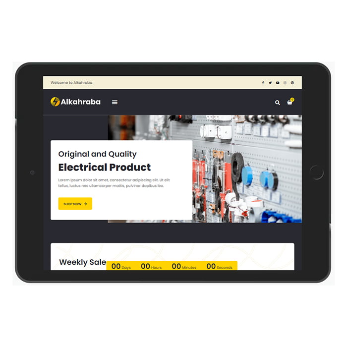 Thiết kế website bán thiết bị điện