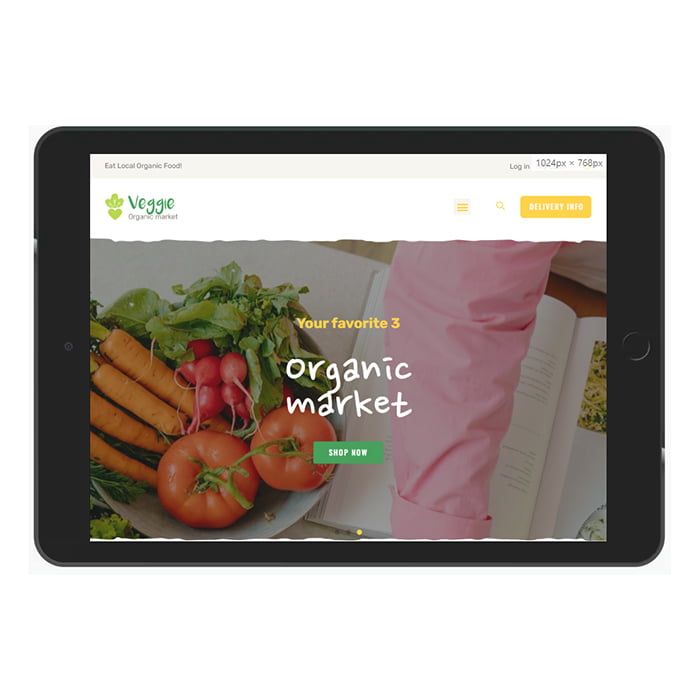 Thiết kế website bán thực phẩm