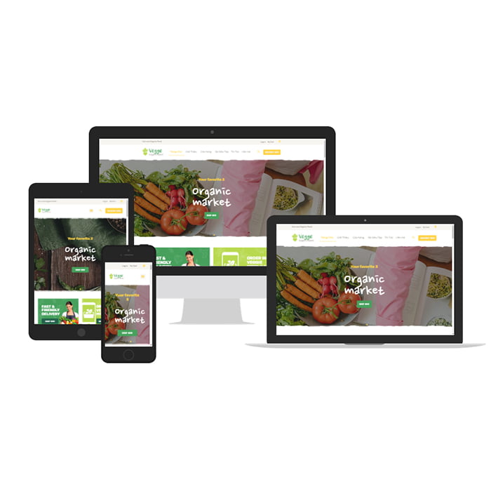 Thiết kế website bán thực phẩm