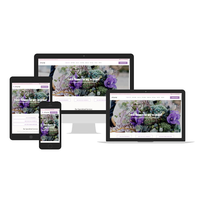 Thiết kế website kinh doanh hoa tươi