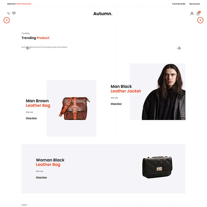 Thiết kế website sản phẩm thời trang