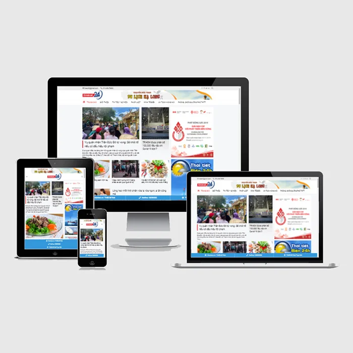 Thiết kế website tin tức kinh tế xã hội