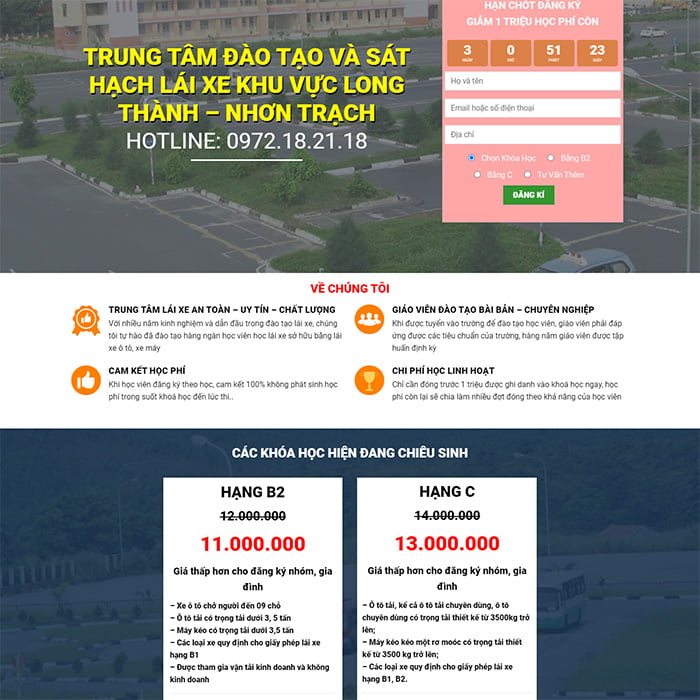 thiet-ke-website-trung-tam-dao-tao-lai-xe