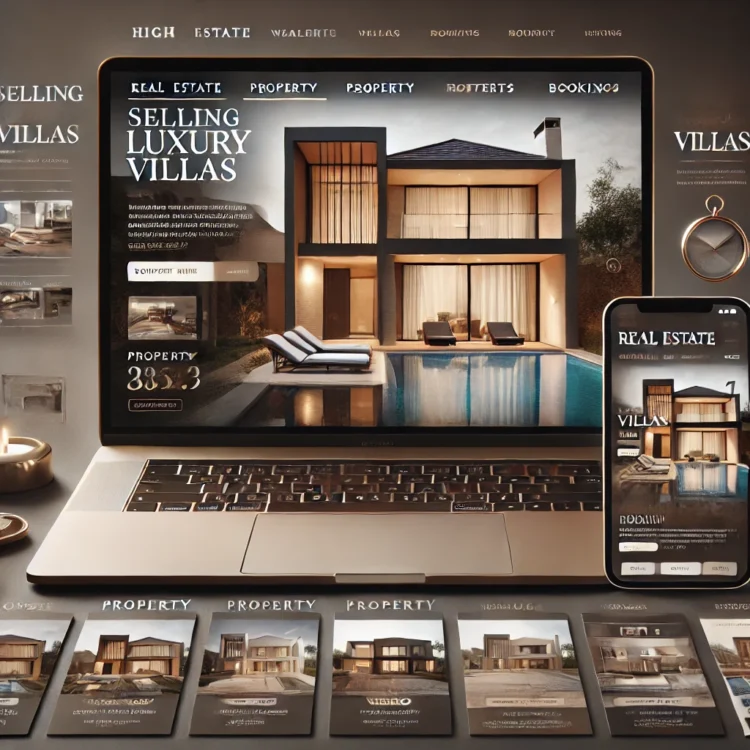 Thiết Kế Website Bán Nhà Biệt Thự – Định Hình Giá Trị, Khẳng Định Đẳng Cấp