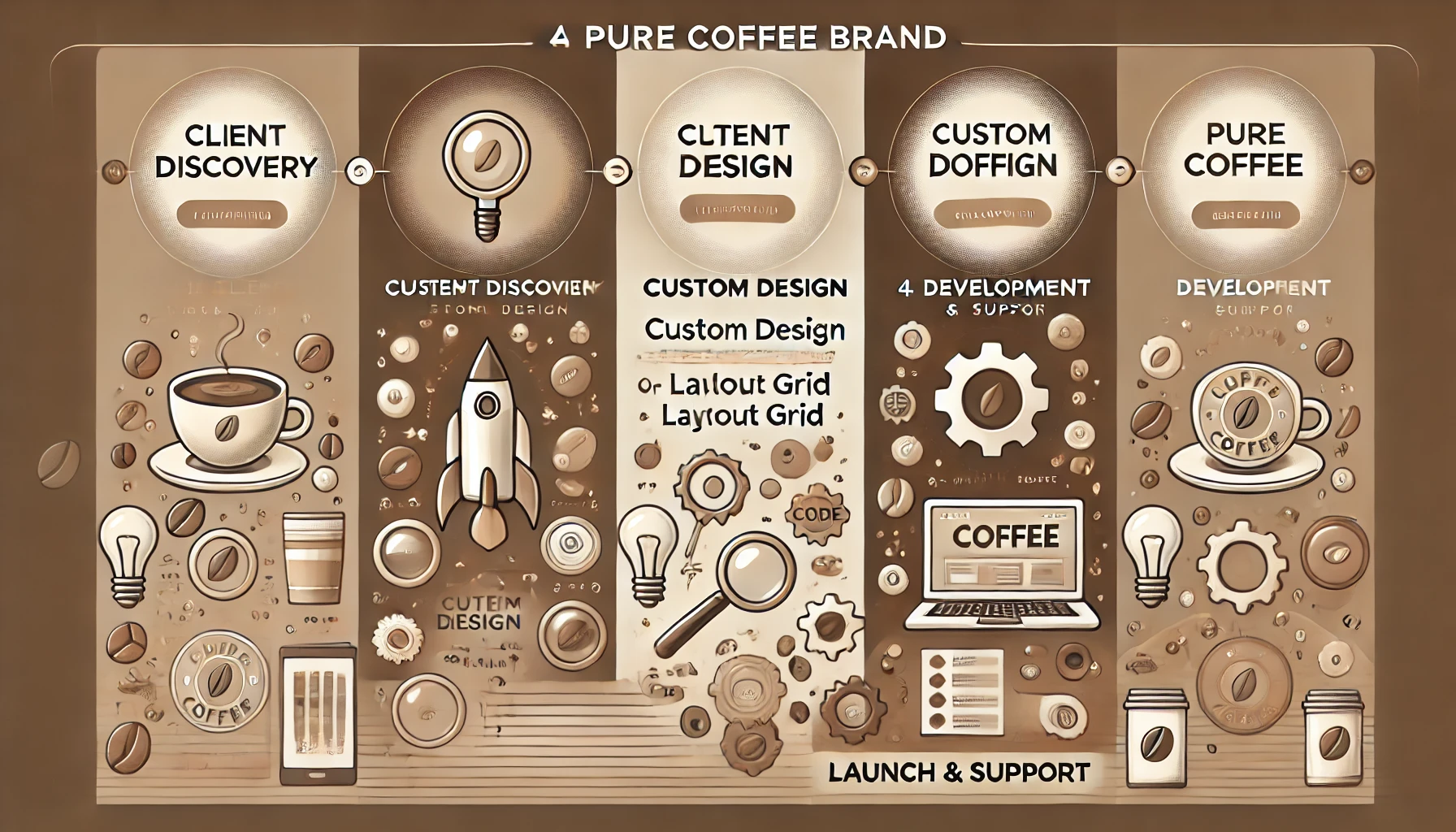 Thiết Kế Website Cafe Nguyên Chất – Đưa Thương Hiệu Đậm Đà Hương Vị Vươn Tầm Số Hóa
