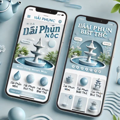 Thiết Kế Website Đài Phun Nước – Nâng Tầm Giá Trị Thẩm Mỹ Và Uy Tín Thương Hiệu