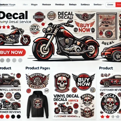 Thiết kế website Dán Decal - Tăng trưởng với giải pháp số hóa