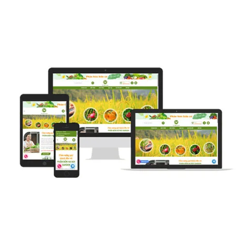 Thiết Kế Website Phân Bón Hữu Cơ MA-680