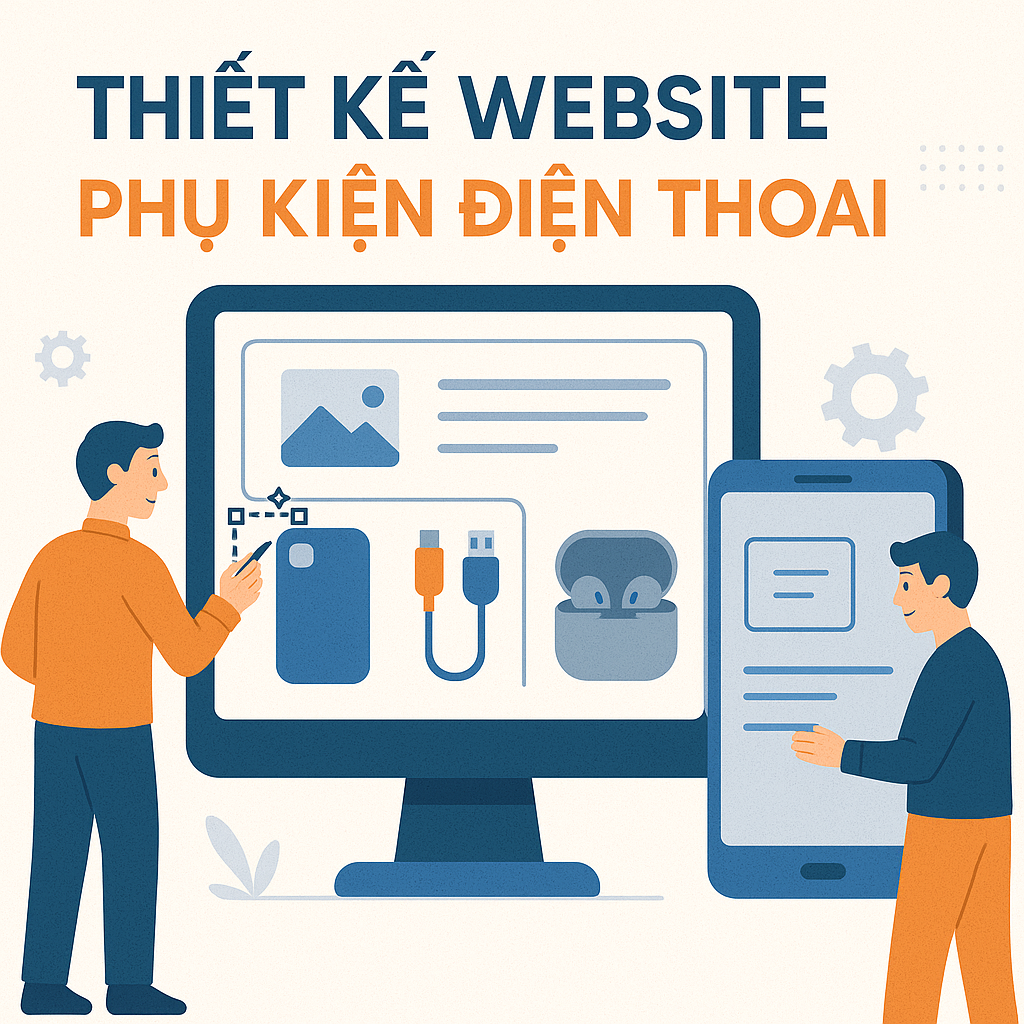 Thiết kế website phụ kiện điện thoại – Nâng tầm kinh doanh online