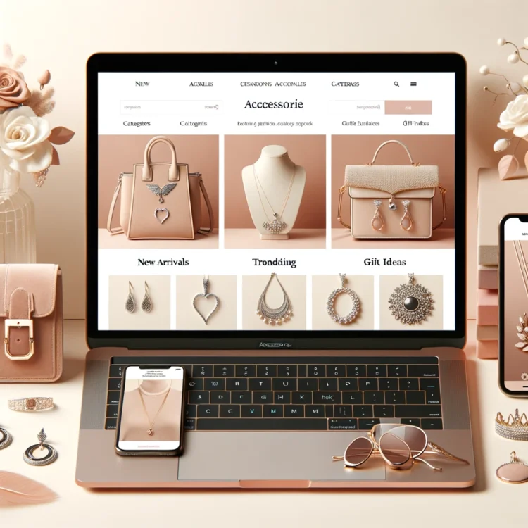 Thiết Kế Website Phụ Kiện Thời Trang Nữ – Nâng Tầm Phong Cách, Định Hình Thương Hiệu