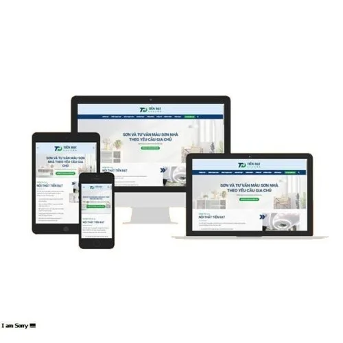 Thiết Kế Website Thi Công Nội Thất MA-685