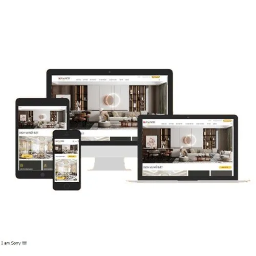 Thiết Kế Website Thiết Kế Nội Thất MA-681