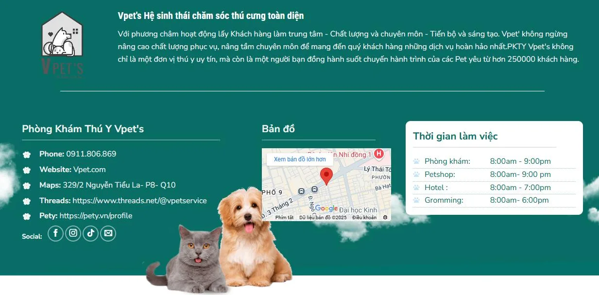 Thiết Kế Website Thú Cưng MA-684