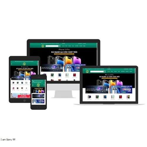 Thiết Kế Website Thương Mại Điện Tử MA-678