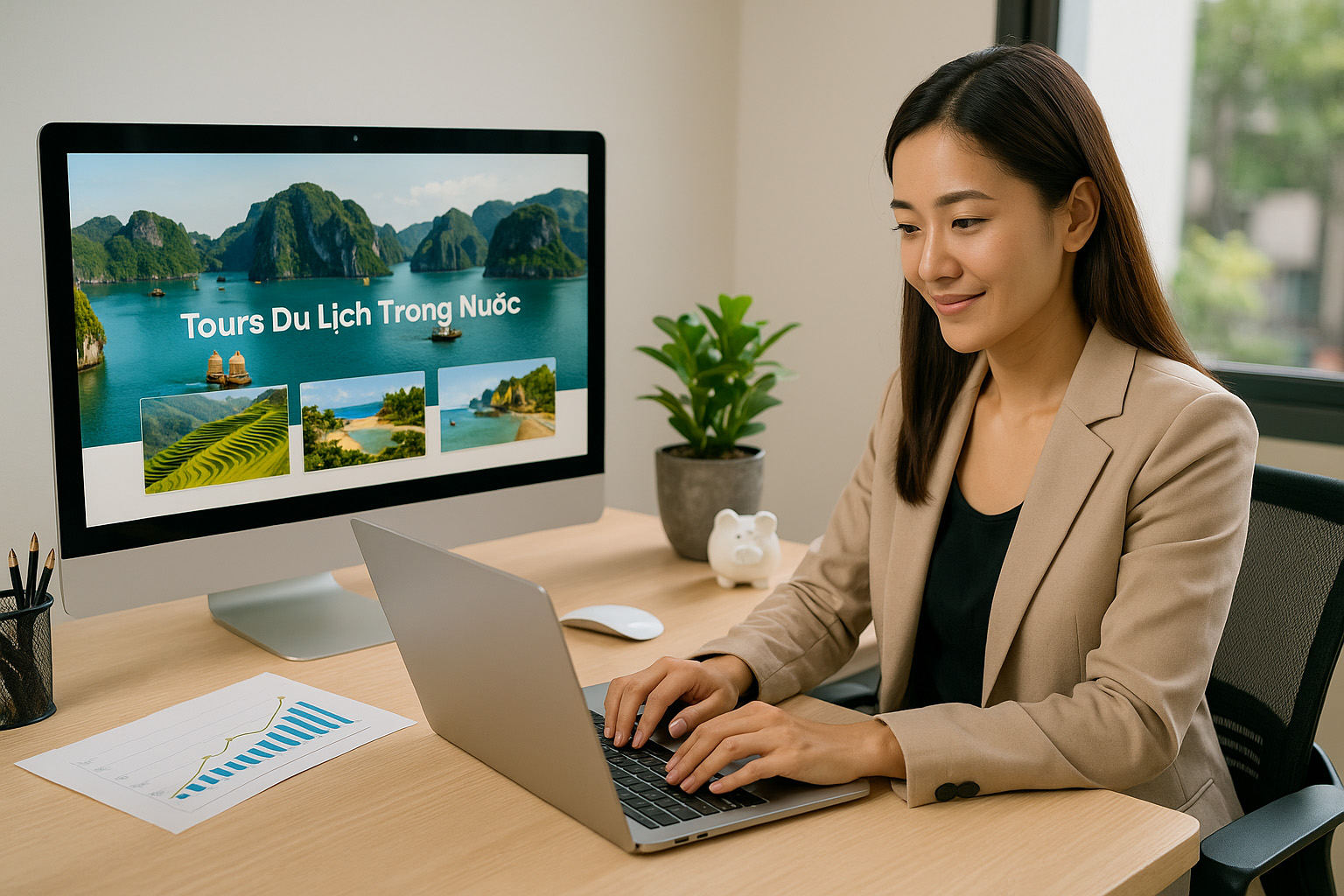 Thiết kế website tour du lịch trong nước – Tăng trưởng kinh doanh